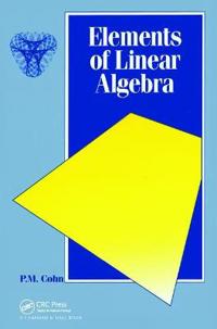 Kirjan kansi "Elements of Linear Algebra"
