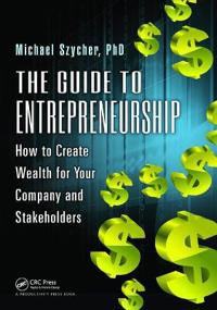 Kirjan kansi "The Guide to Entrepreneurship"