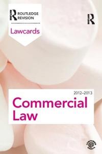 Bokomslag för "Commercial Lawcards 2012-2013"