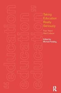 Kirjan kansi "Taking Education Really Seriously"