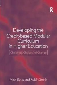 Bokomslag for "Developing the Credit-Based Modular Curriculum in Higher Education"