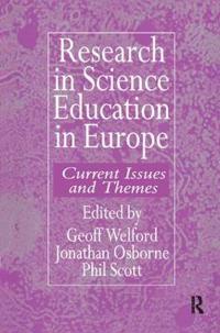 Bokomslag för "Research in science education in Europe"