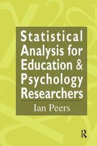 Bokomslag för "Statistical Analysis for Education and Psychology Researchers"