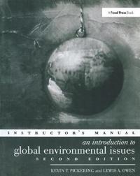 Kirjan kansi "An Introduction to Global Environmental Issues Instructors Manual"