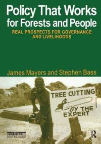 Kirjan kansi "Policy That Works for Forests and People"