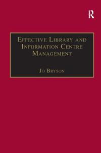 Effective Library and Information Centre Management