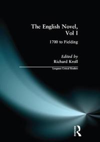 Kirjan kansi "English Novel, Vol I, The"