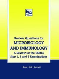 Kirjan kansi "Review Questions for Microbiology and Immunology"