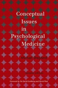 Kirjan kansi "Conceptual Issues in Psychological Medicine"