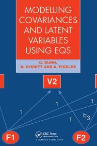 Kirjan kansi "Modelling Covariances and Latent Variables Using EQS"
