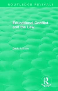 Kirjan kansi "Educational Conflict and the Law (1986)"