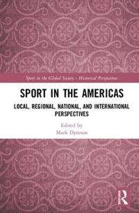 Kirjan kansi "Sport in the Americas"