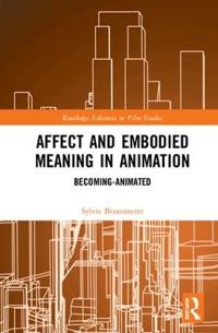 Kirjan kansi "Affect and Embodied Meaning in Animation"