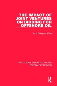 Bokomslag för "The Impact of Joint Ventures on Bidding for Offshore Oil"