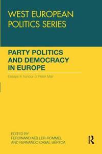 Kirjan kansi "Party Politics and Democracy in Europe"