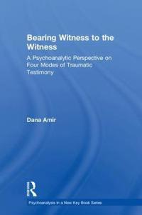 Bokomslag för "Bearing Witness to the Witness"