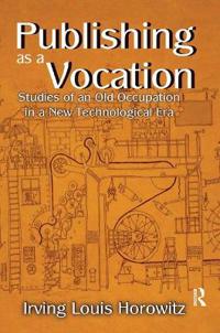 Bokomslag för "Publishing as a Vocation"