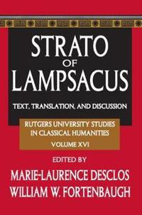 Bokomslag för "Strato of Lampsacus"