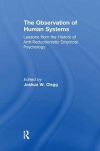 Bokomslag för "The Observation of Human Systems"