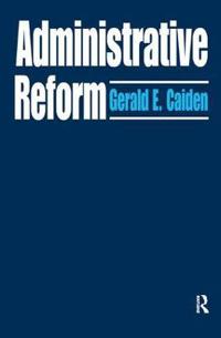 Bokomslag for "Administrative Reform"