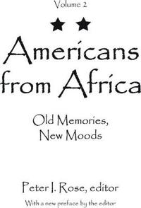 Bokomslag för "Americans from Africa"