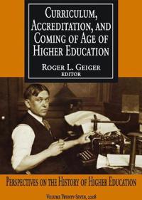 Bokomslag för "Curriculum, Accreditation and Coming of Age of Higher Education"