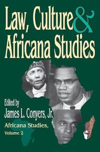 Kirjan kansi "Law, Culture, and Africana Studies"