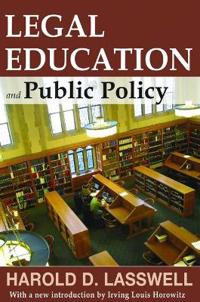 Bokomslag för "Legal Education and Public Policy"