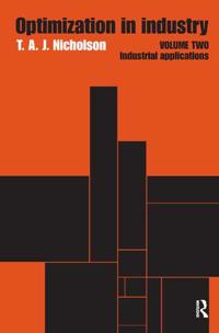 Bokomslag for "Optimization in Industry"