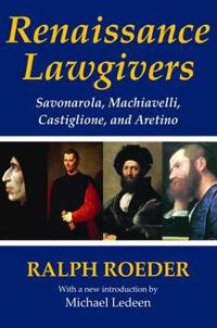 Bokomslag för "Renaissance Lawgivers"