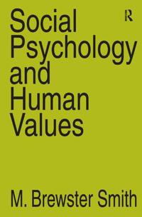 Bokomslag for "Social Psychology and Human Values"