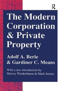 Bokomslag for "The Modern Corporation and Private Property"