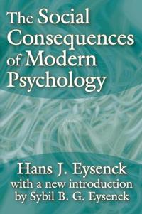 Bokomslag för "The Social Consequences of Modern Psychology"