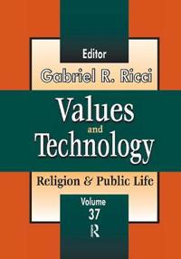 Bokomslag för "Values and Technology"