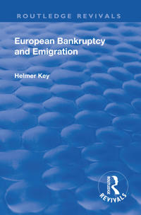 Bokomslag för "Revival: European Bankruptcy and Emigration (1924)"