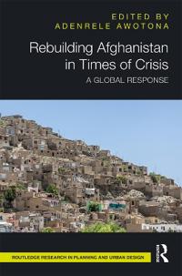 Kirjan kansi "Rebuilding Afghanistan in Times of Crisis"