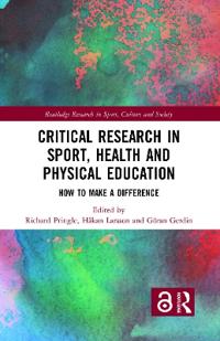 Bokomslag för "Critical Research in Sport, Health and Physical Education"