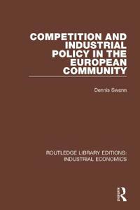 Kirjan kansi "Competition and Industrial Policy in the European Community"