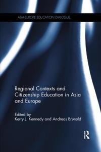 Kirjan kansi "Regional Contexts and Citizenship Education in Asia and Europe"