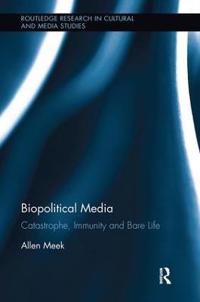 Kirjan kansi "Biopolitical Media"