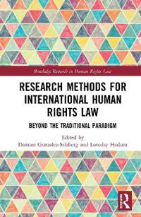Kirjan kansi "Research Methods for International Human Rights Law"