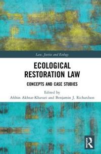 Kirjan kansi "Ecological Restoration Law"