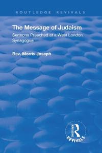The Message of Judaism