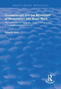 Kirjan kansi "Consumerism and the Movement of Housewives into Wage Work"