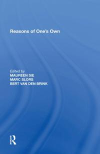 Bokomslag för "Reasons of One's Own"