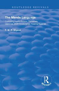The Mende Language