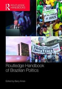 Kirjan kansi "Routledge Handbook of Brazilian Politics"