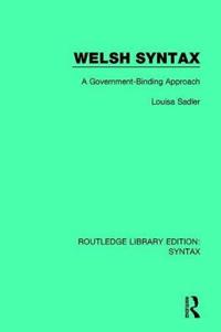 Kirjan kansi "Welsh Syntax"
