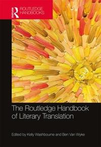 Kirjan kansi "The Routledge Handbook of Literary Translation"