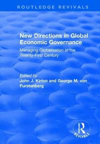 Bokomslag för "New Directions in Global Economic Governance"